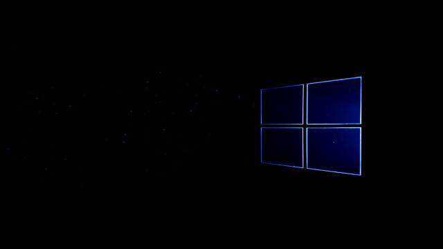 Dark room window stars black free wallpaper - medium preview image