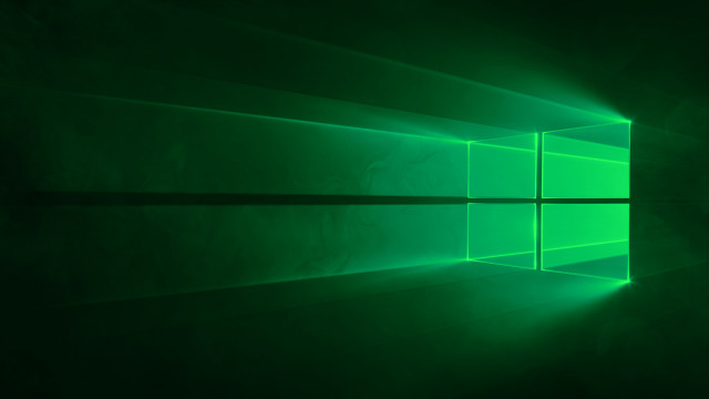 Green light window dark room #2 free wallpaper - medium preview image