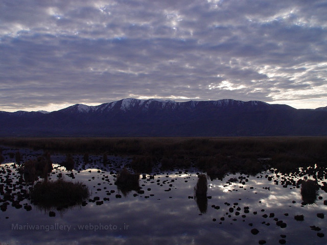 Lake mountains grass rocks cloudy free wallpaper - medium preview image