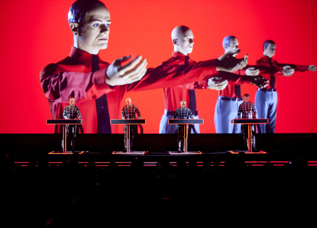 Stage group people screen man free wallpaper - medium preview image