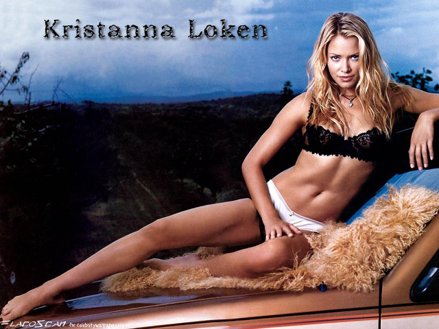 Woman bikini car hood dog free wallpaper - medium preview image