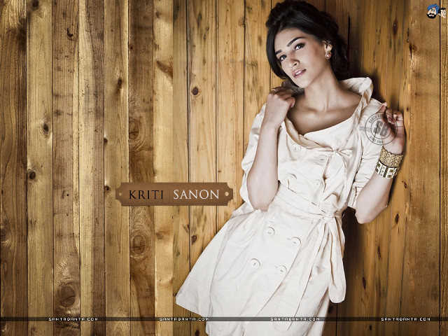 Woman white dress posing wooden #2 free wallpaper - medium preview image
