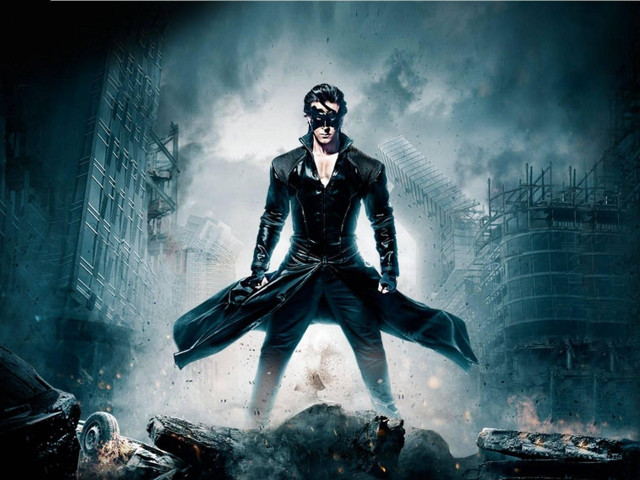 Man black outfit rubble city free wallpaper - medium preview image
