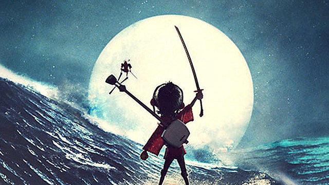 Cartoon character surfboard ocean sword free wallpaper - medium preview image