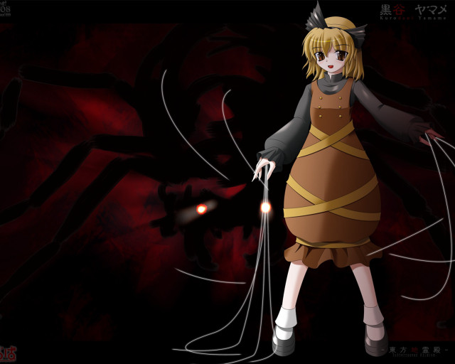 Woman dress string demon background free wallpaper - medium preview image