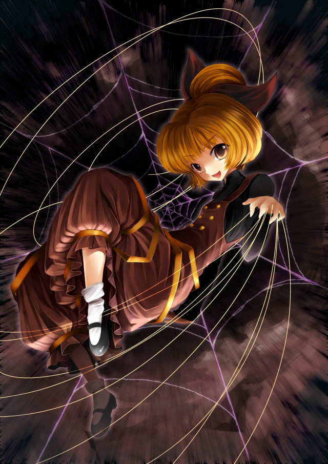 Alice prin brown dress spider free wallpaper - medium preview image