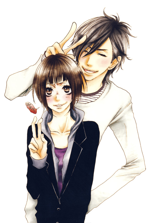 Man woman finger up head free wallpaper - medium preview image