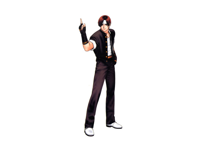 Man suit hat pointing hand free wallpaper - medium preview image