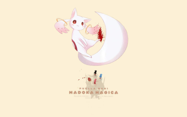 Cat moon blood person standing free wallpaper - medium preview image
