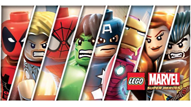 Lego characters group row image free wallpaper - medium preview image