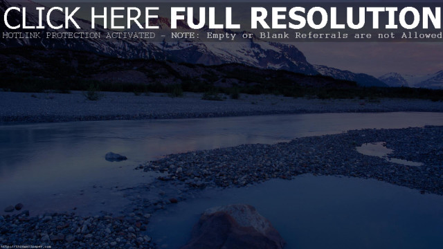River rocks water mountain background free wallpaper - medium preview image