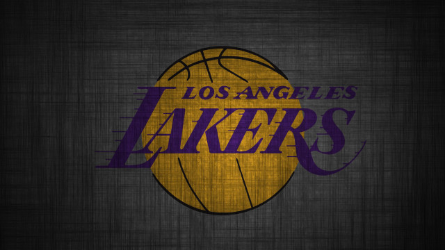 Lakers logo dark background yellow free wallpaper - medium preview image