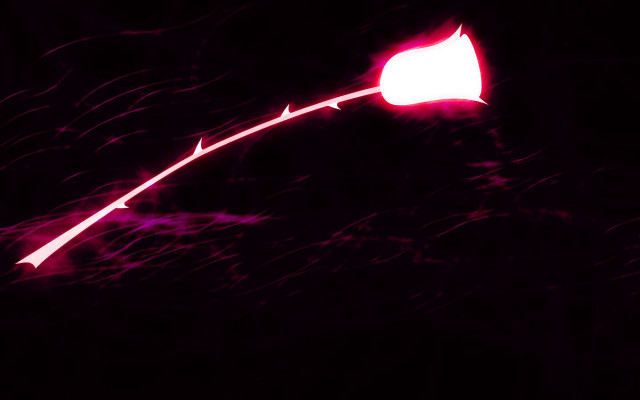 Red light black background white free wallpaper - medium preview image