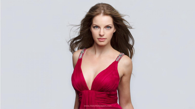 Flavia blois red dress long free wallpaper - medium preview image