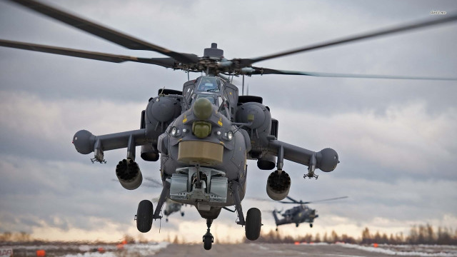 Helicopter flying low background foreground free wallpaper - medium preview image