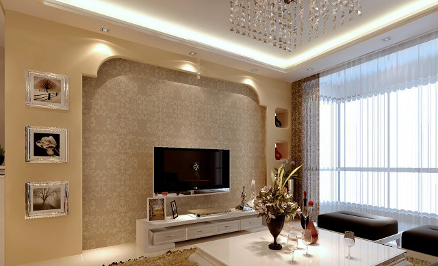 Living room large tv chandelier #3 free wallpaper - medium preview image