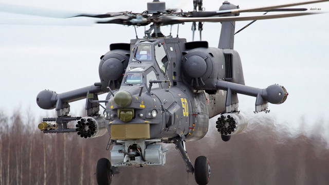 Helicopter flying sky background trees free wallpaper - medium preview image
