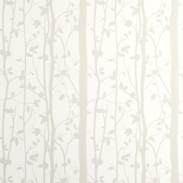 White wall tree pattern white free wallpaper - medium preview image