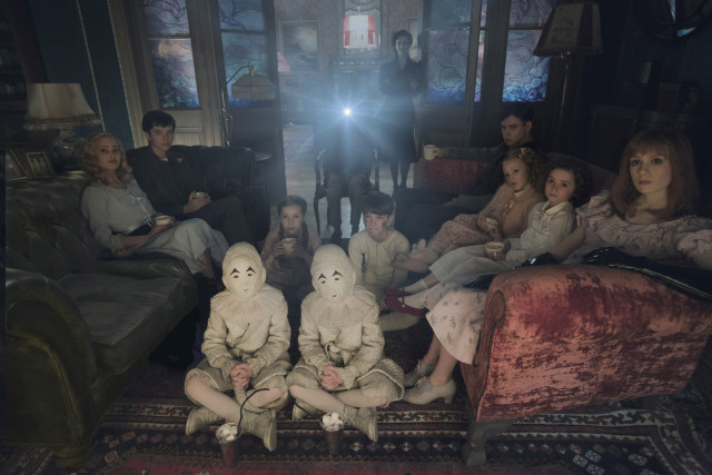 Ghosts couch livingroom magical children free wallpaper - medium preview image