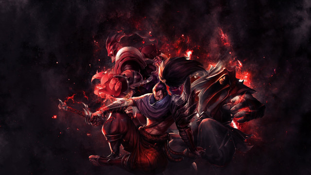 People dark red black smoke free wallpaper - medium preview image