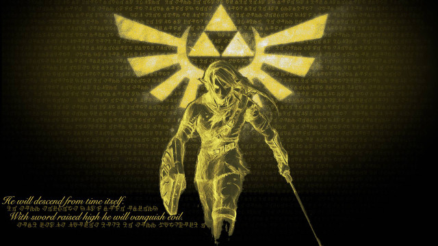 Person sword legend of zelda free wallpaper - medium preview image