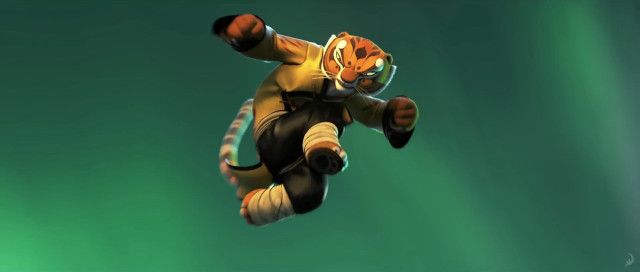 Cartoon character flying helmet tiger free wallpaper - medium preview image