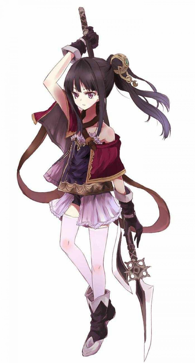 Woman sword dress hand image free wallpaper - medium preview image