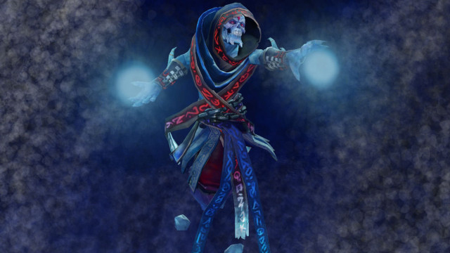 Person light skull arm digital free wallpaper - medium preview image