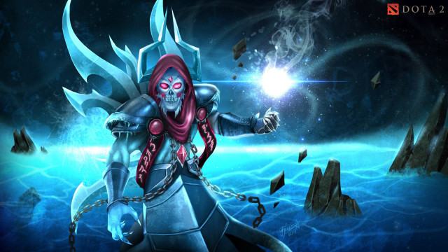 Dota2 character crystal ball chain free wallpaper - medium preview image