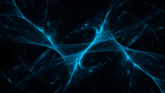 Blue abstract background lines curves #8 free wallpaper - medium preview image