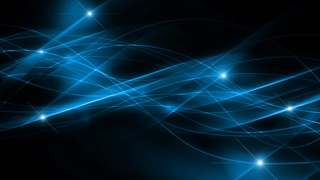 Blue abstract background lines stars free wallpaper - medium preview image