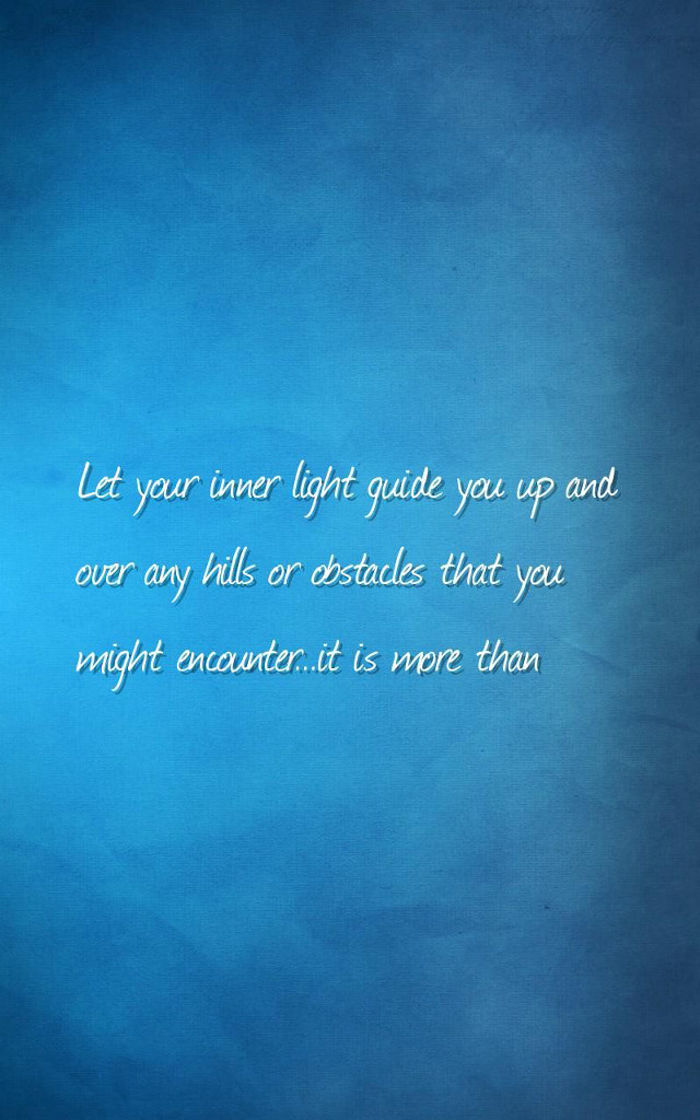 Blue background quote white text free wallpaper - medium preview image