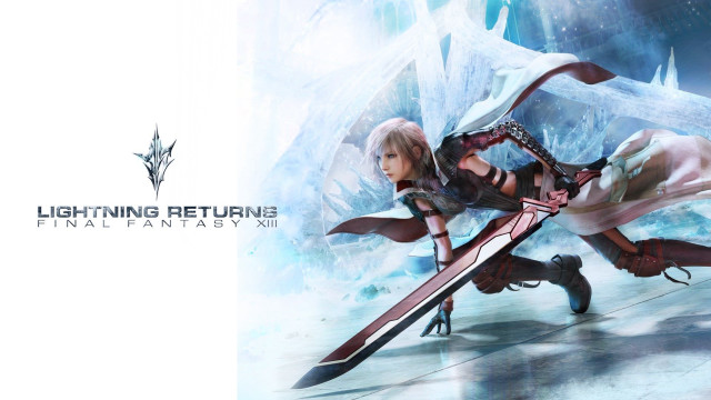 Woman white outfit holding sword free wallpaper - medium preview image