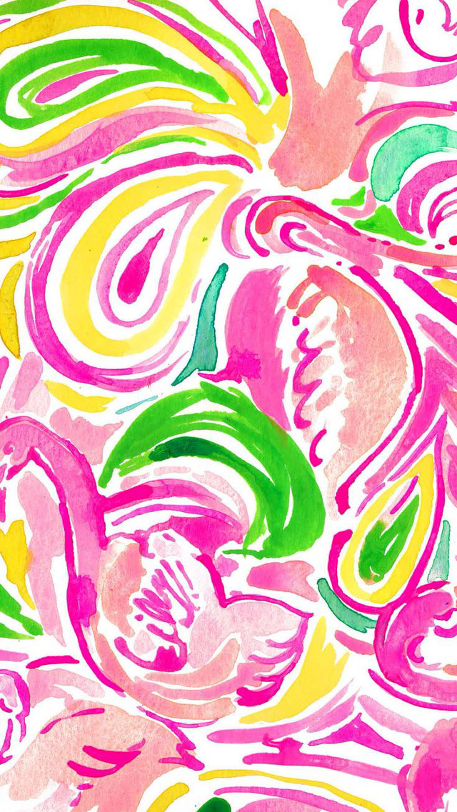 Colorful flower painting petals leaves free wallpaper - medium preview image