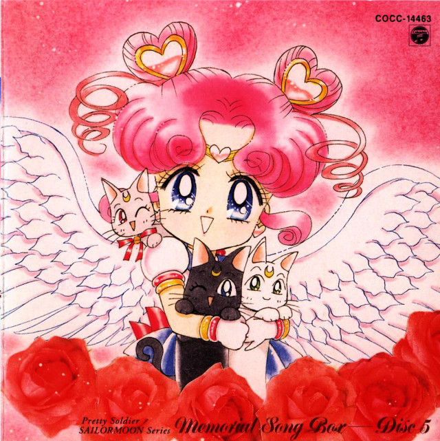 Pink haired angel girl holding free wallpaper - medium preview image