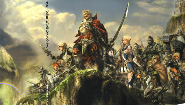 Mountain sword armor group people free wallpaper - medium preview image
