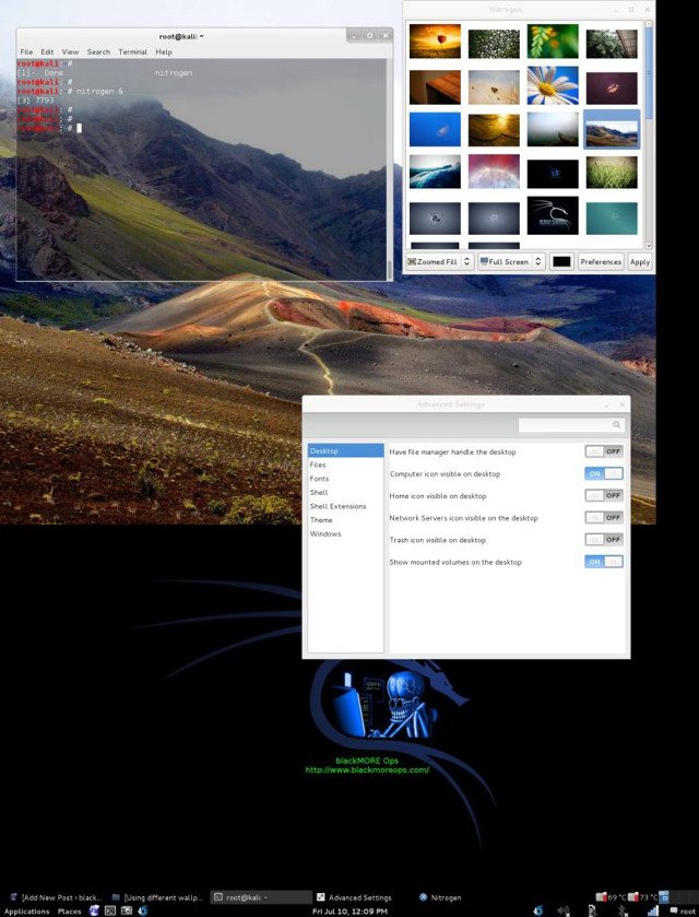 Mountain view webpage screenshot UI free wallpaper - medium preview image