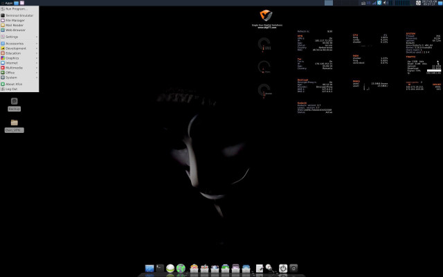 Computer screen dark background person free wallpaper - medium preview image