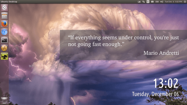 Stormy sky quote inspiration nature free wallpaper - medium preview image