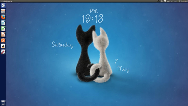 Computer screen cat date free wallpaper - medium preview image