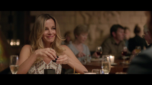 Woman sitting table wine glass free wallpaper - medium preview image