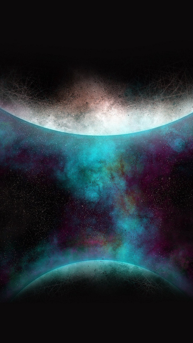 Space blue purple substance black free wallpaper - medium preview image
