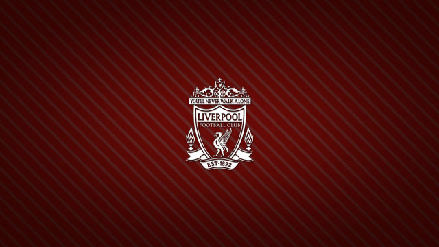 Liverpool red background white crest free wallpaper - medium preview image
