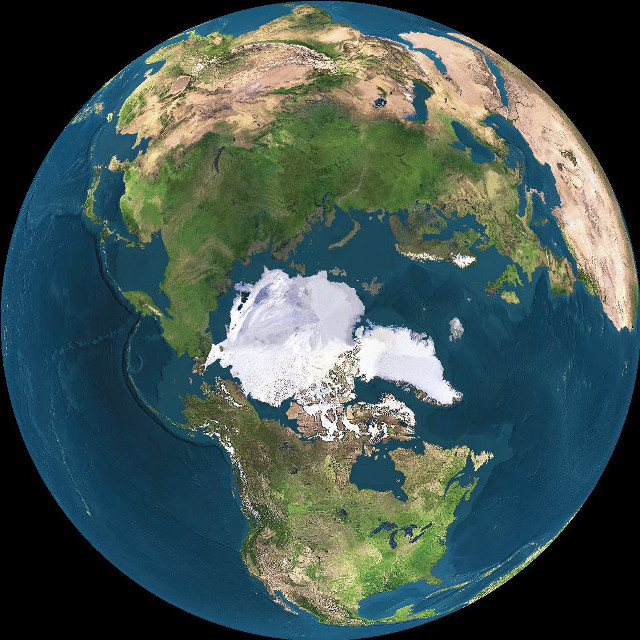 Earth global illumination superflat tiltshift free wallpaper - medium preview image