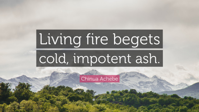 Living fire begets cold quote #2 free wallpaper - medium preview image
