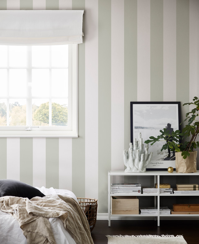 Bedroom with bed comfort cozy free wallpaper - medium preview image