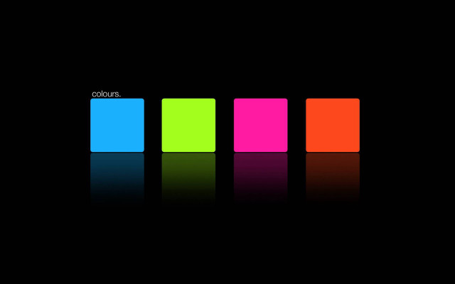 Black background colorful block colours free wallpaper - medium preview image