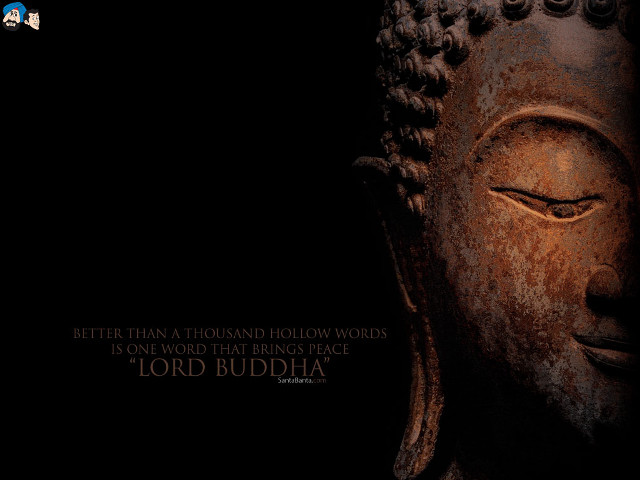 Buddha statue quote inspiration peace #4 free wallpaper - medium preview image