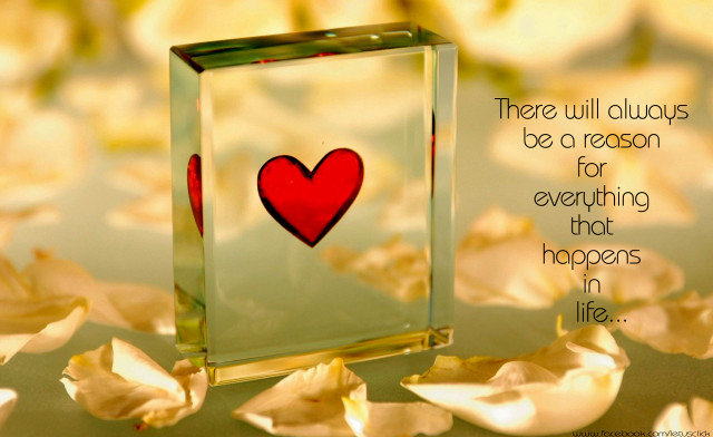 Glass block heart quote love free wallpaper - medium preview image