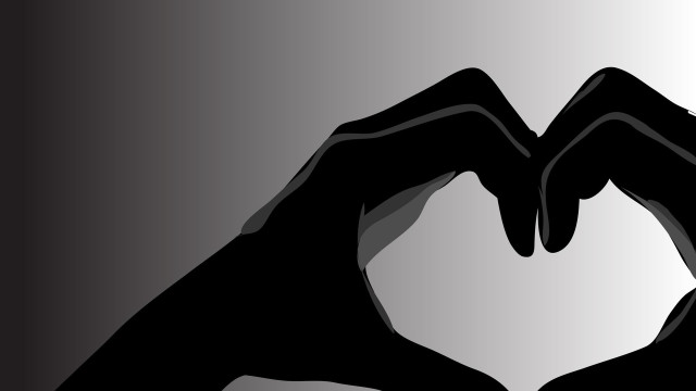 Hands heart shape couple love free wallpaper - medium preview image